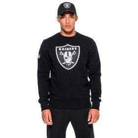 New Era Pánská mikina Las Vegas Raiders NFL Logo Crewneck Sweatshirt Velikost: S