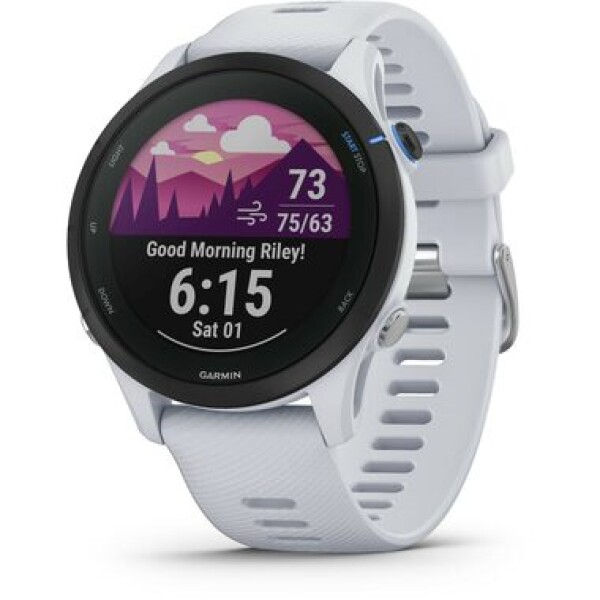 Garmin Forerunner 255 Music bílá / sportovní hodinky / GPS / BT / Wi-Fi / přehr. hudby / měřič tepu / krokoměr (010-02641-31)