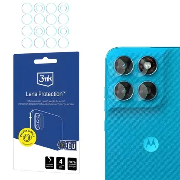 3mk Lens Protection / Sklo na fotoaparát / Motorola Moto G87 / Hybridní