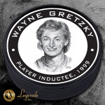 Mustang Puk Edmonton Oilers NHL Legends Textured - Wayne Gretzky