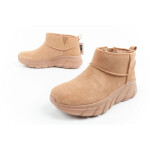 Skechers dámské zimní kotníkové boty zateplené kožené hnědé dámské 39