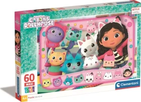 Clementoni PUZZLE Gábinin kouzelný domek: Gábi a kočičky MAXI