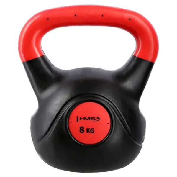 HMS KPC08 Kompozitový kettlebell Vin-Bell 8 kg červený (5907695539677)