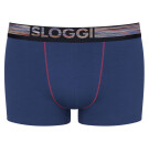 Boxerky Sloggi men GO ABC Natural Hipster C2P tmavá kombinace