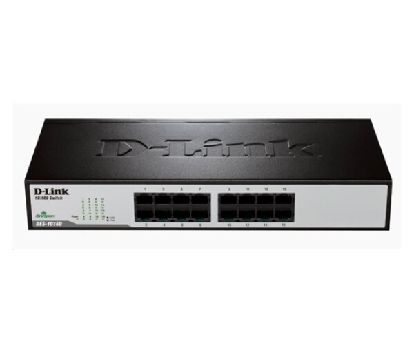 D-Link DES-1016D 16-port 10/100 Desktop / Rackmount Switch EDF_176021