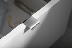 SAPHO - PULSE umyvadlová skříňka 75x52x45 cm, pravá, bílá/antracit PU076-3034