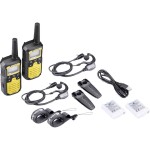 Midland Midland G7 Pro 4x set, PMR446 2x charger, 4x MA24-L headset C1090.19 PMR radiostanice sada 4 ks