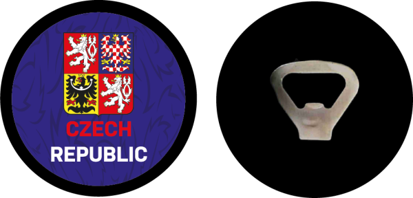 STŘÍDA SPORT Puk s otvírákem státní znak modrý