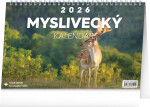 Kalendář 2026 stolní: Myslivecký, 23,1 x 14,5 cm