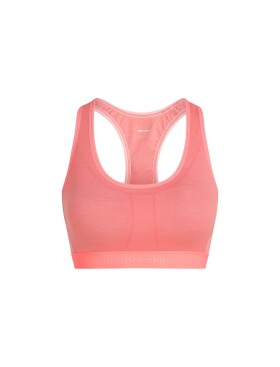Dámská merino podprsenka ICEBREAKER Wmns 125 ZoneKnit Racerback Bra, Acid Pink velikost: XS