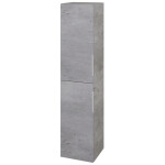 Dřevojas - Vysoká skříň DOS SVD2 35 - D01 Beton / Úchytka T05 / D01 Beton / Pravé 62807FP