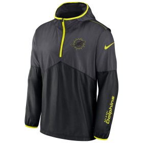 Nike Pánská bunda Miami Dolphins NFL VOLT Half-Zip Velikost: S