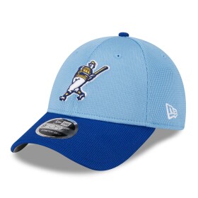 New Era Pánská kšiltovka Milwaukee Brewers MLB 2025 Batting Practice Stretch-Snap 9FORTY Adjustable