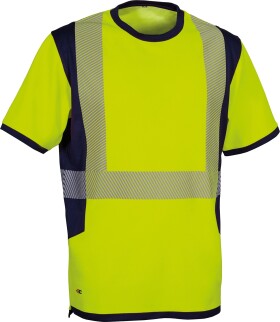 Reflexní pracovní tričko COFRA PARHAM Barva: Žlutá, Velikost: 2XL (V650-0-03_Z_6)