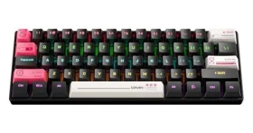 ONIKUMA G55 černá / Herní klávesnice / drátová / USB / RGB / 61 kláves / voděodolná (G55 Black)