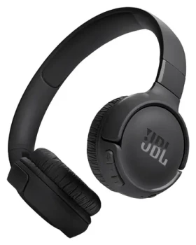 JBL Tune 520BT černá / Bezdrátová sluchátka / mikrofon / Bluetooth 5.3 / výdrž 57 h