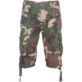 Alpha Industries Kalhoty krátké JET SHORT černé 34