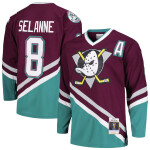 Mitchell & Ness Pánský dres Teemu Selanne Anaheim Ducks 1996 NHL Dark Jersey Velikost: L