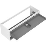 MEXEN - Box-A skříňka pro umyvadlo 140, 2 zásuvky, bílá mat 91AX0-1400-470-2-01