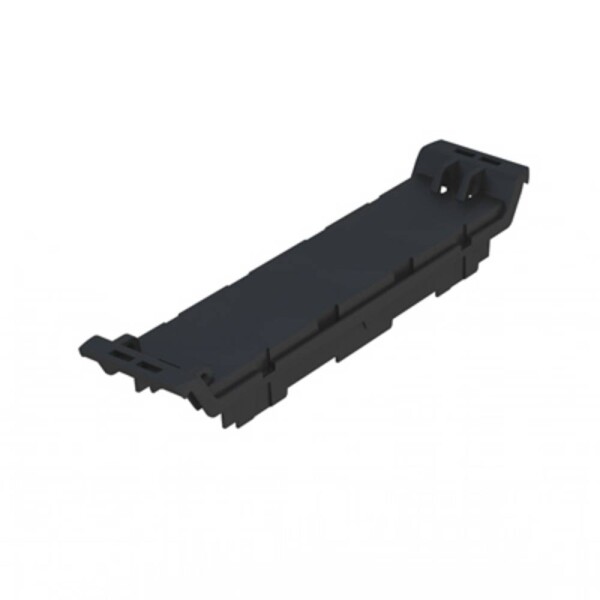 Electronics housings, OMNIMATE Housing - series CH20MBlack, Front element, Width: 22,5 mm