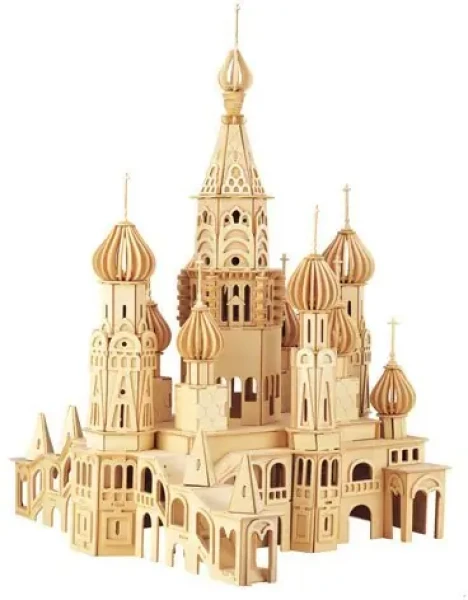 WOODEN CITY Dřevěné 3D puzzle Chrám St. Petersburg velký