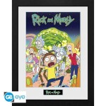 Rick a Morty Zarámovaný plakát - Compilation