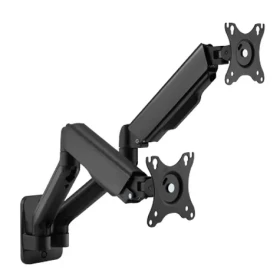 Brateck LDA32-114E / Dvouramenný nástěnný držák pro max. monitor 32' / mechanická pružina (BRLDA32114E)