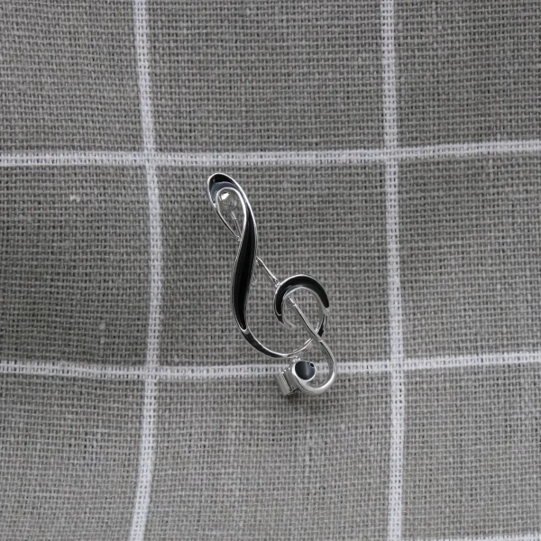 Pinarna.cz Houslový klíč - stříbrný