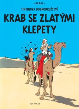 Krab se zlatými klepety