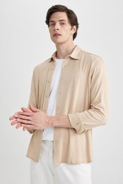 DEFACTO Regular Fit Long Sleeve Shirt