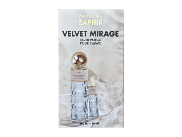 SAPHIR - VELVET MIRAGE de Saphir Dárkový set - 200+30ml