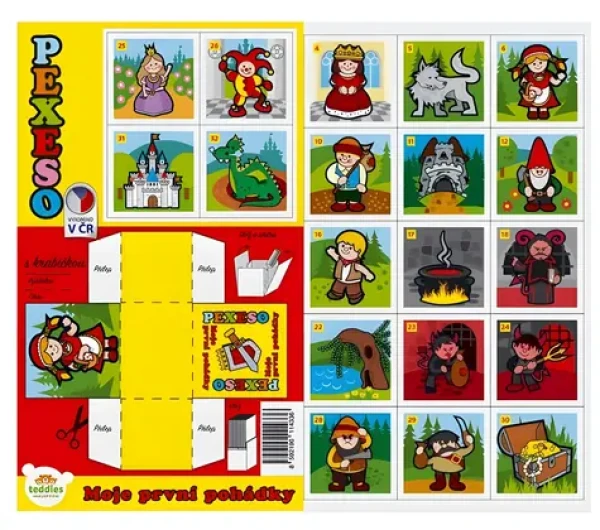 TEDDIES Pexeso Moje první pohádky