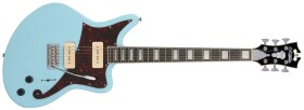 D'Angelico Offset Solid Body Sky Blue