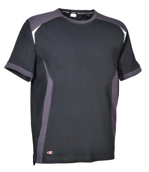 Pracovní tričko COFRA Alderton Barva: Černá/ Antracit, Velikost: 3XL (V641_0_07_3XL)