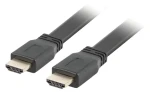 Lanberg CA-HDMI-21CU-0018-BK černá / Kabel HDMI / 1.8 m / HDMI 2.0 / 18 Gbit/s / ARC (CA-HDMI-21CU-0018-BK)