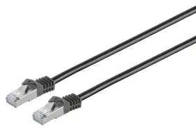 MicroConnect CAT7 S/FTP 1,5m černá / Patch kabel / RJ-45 (SFTP7015S)