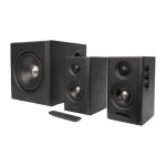 Edifier S355DB černá / Reproduktory 2.1 / 150 W RMS / Bluetooth 6.0 / HDMI eARC / optický / koax. / USB-C