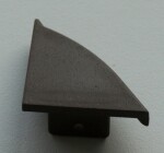 TL Egger koncovka tmavě hnědá :: 90° vnější