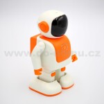 Malplay Tančící robot Robert s reproduktorem oranžový
