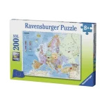 Ravensburger Politická mapa Evropy XXL 200 dílků