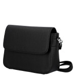 Moderní dámská koženková crossbody kabelka Mirona, černá