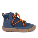 Chlapecké celoroční barefoot boty TEX TRACK Denim Froddo G3110257-1 - světle modrá - 31