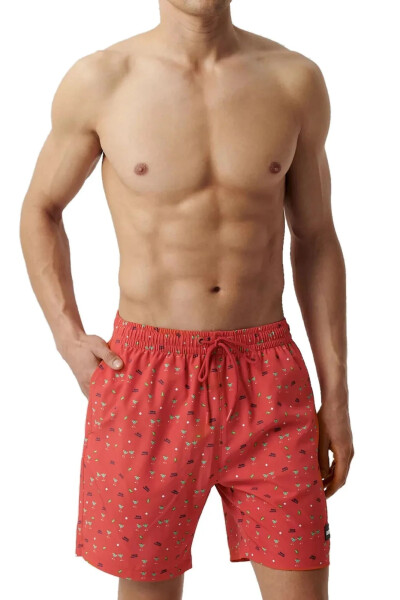 Pánské plavky 221 coral - Atlantic korálová XXL