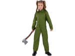 Smiffys.com Dětský kostým - kombinéza zelená Velikost: 7-9 let