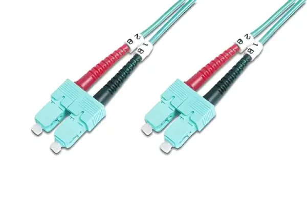 DIGITUS SC-SC / Optický patch kabel / Multimode OM3 / 50/125 µm / Duplex / 2 m (DK-2522-02/3)
