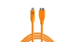 Tether Tools Kabel USB-C - USB 3.0 Micro-B oranžová / Kabel / 4,6 m (CUC3315-ORG)
