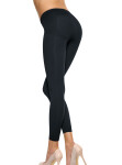 Dámské legíny stahovací bezešvé Leggings Push-up Bodyeffect černá - Intimidea černá L/XL