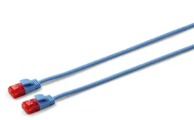MicroConnect CAT6a U/UTP SLIM 1m modrá / LSZH (V-UTP6A01B-SLIM)