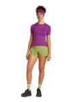 ICEBREAKER Wmns Mer 75 Cool-Lite Featherlight SS Crewe, Passion (vzorek) velikost: S