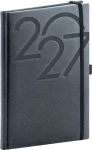 NOTIQUE Týdenní diář Ajax 2027 černý / 15 × 21 cm